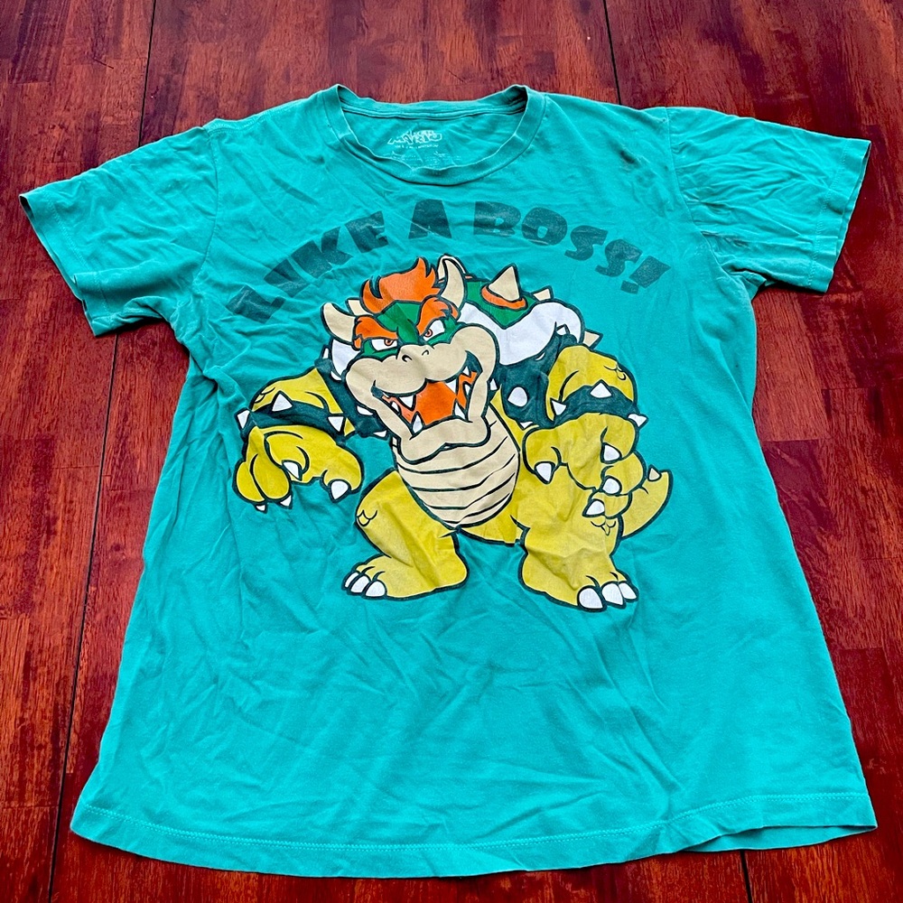 Super Mario bros “like a boss” t-shirt